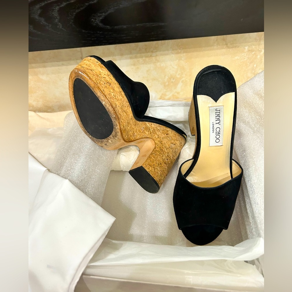 Amazing Jimmy Choos platforms DeeDee